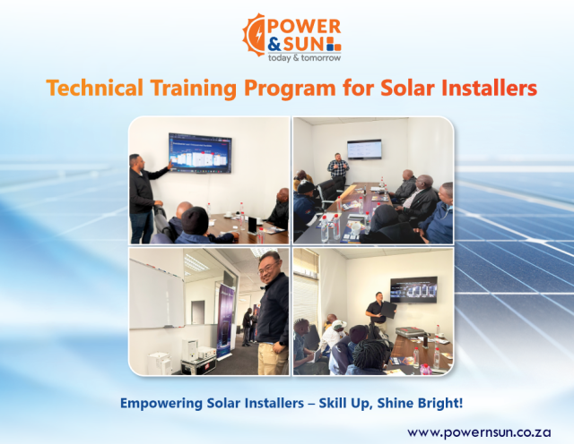 Technical Training Program for Solar Installers